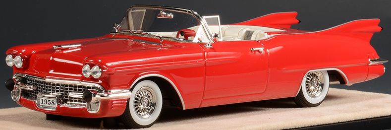 Cadillac Eldorado Biarritz Red 'Raindrop' Concept Open Roof